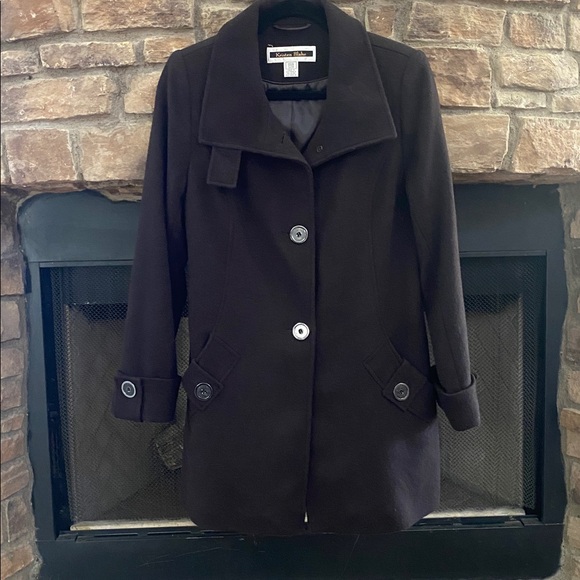 Kristen Blake Jackets & Blazers - Kristen Blake Wool Elegant Black Coat. Small